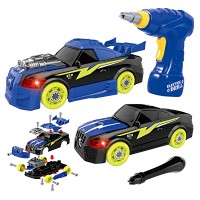 BeebeeRun DIY Toys  2-in-1 Take Apart Racing Car